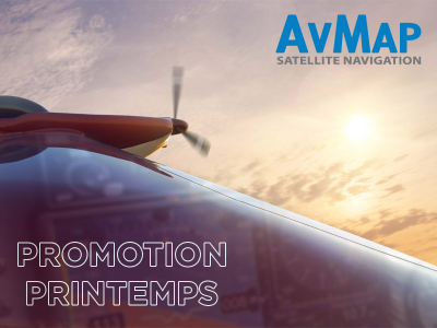 Promotion de printemps AvMap: préparez votre saison de vol 