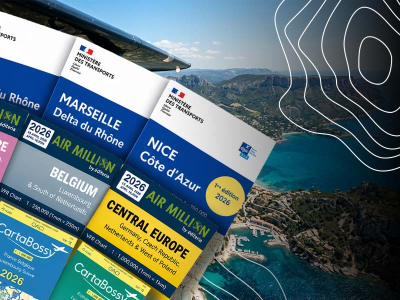 Cartes VFR 2026 : les cartes IGN deviennent SIA, mais le cap reste le même